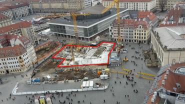 Vermessungs-Projekt: Wohn- und Geschäftshaus am Neumarkt - Jüdenhof