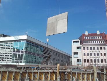 Vermessungs-Projekt: Wohn- und Geschäftshaus am Neumarkt - Jüdenhof