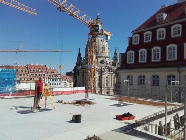 Vermessungs-Projekt: Wohn- und Geschäftshaus am Neumarkt - Galeriestraße