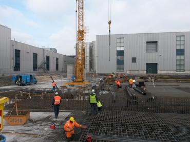 Vermessungs-Projekt: Sachsenmilch Leppersdorf Neubau Frische