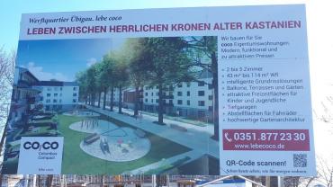 Vermessungs-Projekt: Neubau Wohnanlage Dresden-Übigau