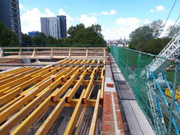 Vermessungs-Projekt: Umbau Gebäude Wasserflugplatz Dresden-Johannstadt