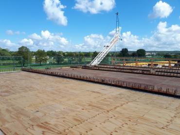 Vermessungs-Projekt: Umbau Gebäude Wasserflugplatz Dresden-Johannstadt