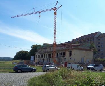 Vermessungs-Projekt: Umbau Gebäude Wasserflugplatz Dresden-Johannstadt